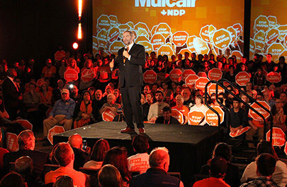 Zarrin Darnell-Martin: Tom Mulcair on Election Night